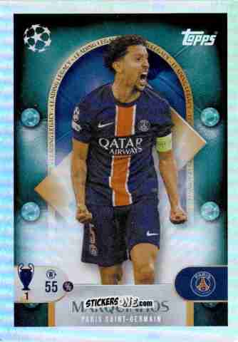 Sticker Marquinhos - UEFA Champions League 2025-2026
 n. 279 - Topps