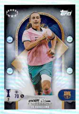 Cromo Alexia Putellas - UEFA Champions League 2025-2026
 n. 281 - Topps