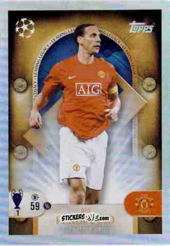 Sticker Rio Ferdinand - UEFA Champions League 2025-2026
 n. 283 - Topps