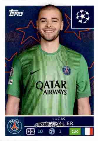 Cromo Lucas Chevalier - UEFA Champions League 2025-2026
 n. 356 - Topps