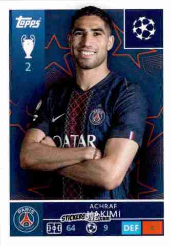 Cromo Achraf Hakimi - UEFA Champions League 2025-2026
 n. 359 - Topps