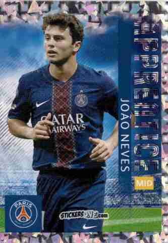 Sticker Joao Neves - UEFA Champions League 2025-2026
 n. 361 - Topps