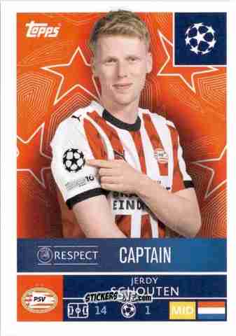 Figurina Jerdy Schouten - UEFA Champions League 2025-2026
 n. 369 - Topps