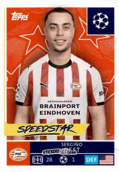 Figurina Sergino Dest - UEFA Champions League 2025-2026
 n. 372 - Topps