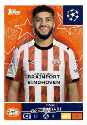 Cromo Ismael Saibari - UEFA Champions League 2025-2026
 n. 373 - Topps