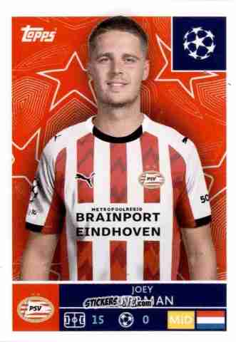 Cromo Joey Veerman - UEFA Champions League 2025-2026
 n. 376 - Topps