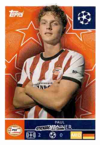 Cromo Paul Wanner - UEFA Champions League 2025-2026
 n. 377 - Topps