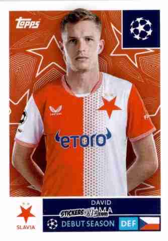 Figurina David Zima - UEFA Champions League 2025-2026
 n. 399 - Topps