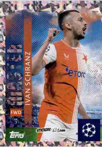 Figurina Ivan Schranz - UEFA Champions League 2025-2026
 n. 402 - Topps