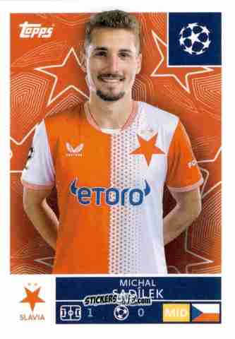 Figurina Michal Sadilek - UEFA Champions League 2025-2026
 n. 405 - Topps