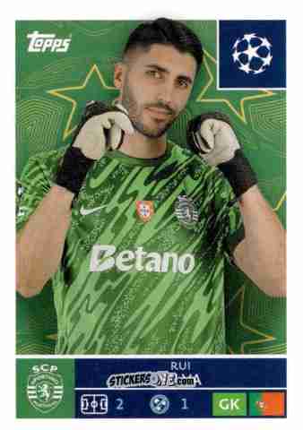 Figurina Rui Silva - UEFA Champions League 2025-2026
 n. 412 - Topps