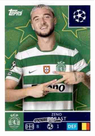 Cromo Zeno Debast - UEFA Champions League 2025-2026
 n. 415 - Topps
