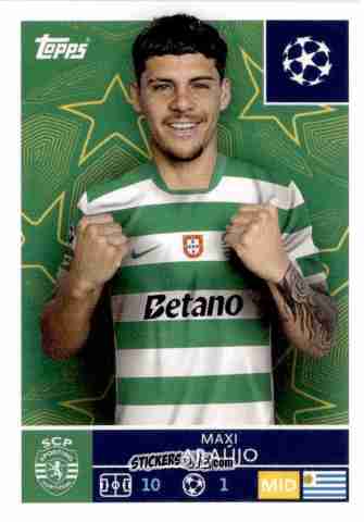 Cromo Maxi Araujo - UEFA Champions League 2025-2026
 n. 418 - Topps