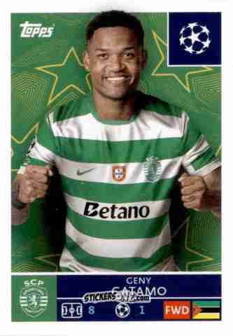 Figurina Geny Catamo - UEFA Champions League 2025-2026
 n. 419 - Topps