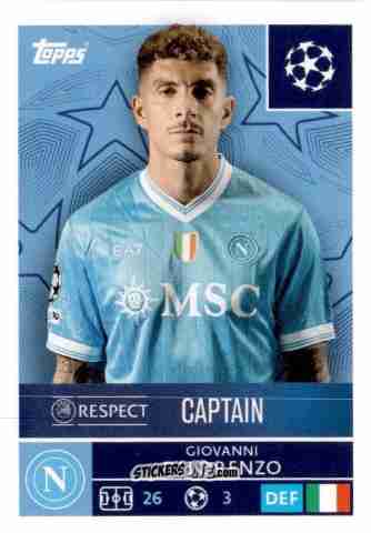 Cromo Giovanni di Lorenzo - UEFA Champions League 2025-2026
 n. 425 - Topps