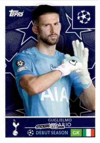 Sticker Guglielmo Vicario - UEFA Champions League 2025-2026
 n. 440 - Topps