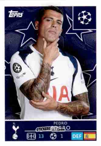 Cromo Pedro Porro - UEFA Champions League 2025-2026
 n. 441 - Topps