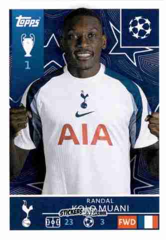 Figurina Randal Kolo Muani - UEFA Champions League 2025-2026
 n. 448 - Topps