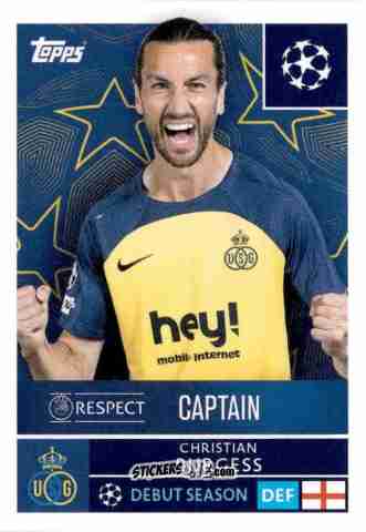 Cromo Christian Burgess - UEFA Champions League 2025-2026
 n. 453 - Topps