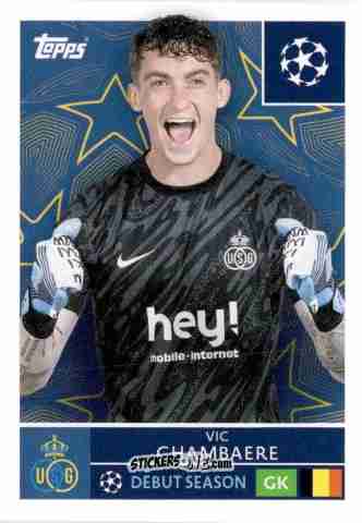 Cromo Vic Chambaere - UEFA Champions League 2025-2026
 n. 454 - Topps