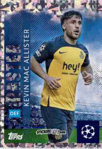 Cromo Kevin mac Allister - UEFA Champions League 2025-2026
 n. 458 - Topps