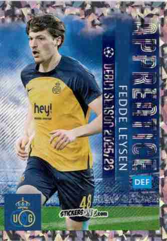 Cromo Fedde Leysen - UEFA Champions League 2025-2026
 n. 459 - Topps