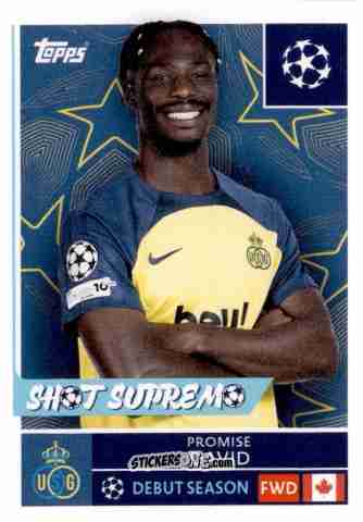 Cromo Promise David - UEFA Champions League 2025-2026
 n. 462 - Topps