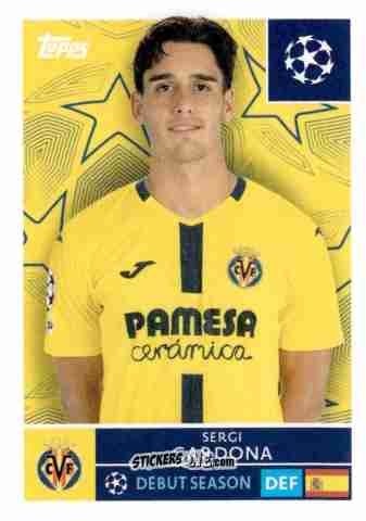 Figurina Sergi Cardona - UEFA Champions League 2025-2026
 n. 469 - Topps