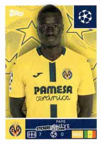 Figurina Pape Gueye - UEFA Champions League 2025-2026
 n. 471 - Topps