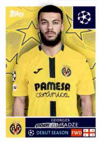Sticker Georges Mikautadze - UEFA Champions League 2025-2026
 n. 475 - Topps