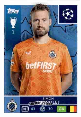 Figurina Simon Mignolet - UEFA Champions League 2025-2026
 n. 482 - Topps