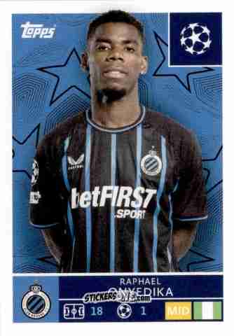 Figurina Raphael Onyedika - UEFA Champions League 2025-2026
 n. 487 - Topps