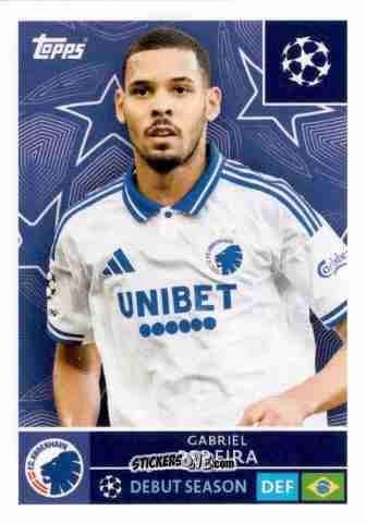 Sticker Gabriel Pereira - UEFA Champions League 2025-2026
 n. 496 - Topps