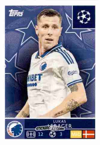 Cromo Lukas Lerager - UEFA Champions League 2025-2026
 n. 499 - Topps