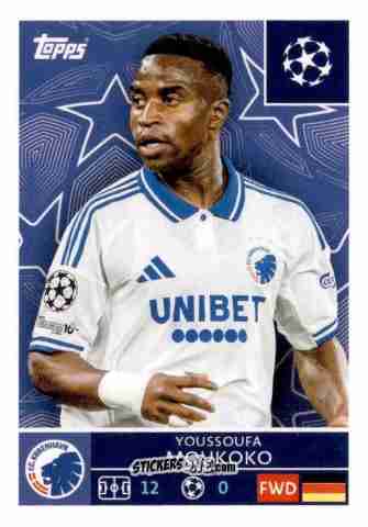 Cromo Youssoufa Moukoko - UEFA Champions League 2025-2026
 n. 503 - Topps