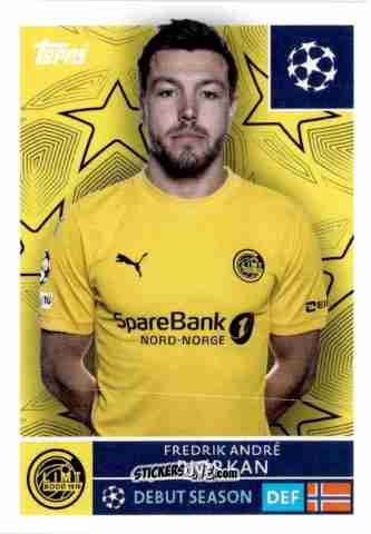 Cromo Fredrik Andre Bjorkan - UEFA Champions League 2025-2026
 n. 519 - Topps