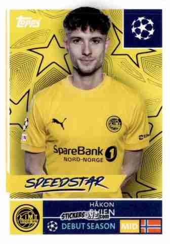 Cromo Hakon Evjen - UEFA Champions League 2025-2026
 n. 523 - Topps