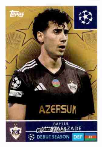 Figurina Bahlul Mustafazade - UEFA Champions League 2025-2026
 n. 544 - Topps