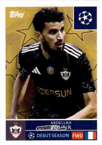 Figurina Abdellah Zoubir - UEFA Champions League 2025-2026
 n. 551 - Topps