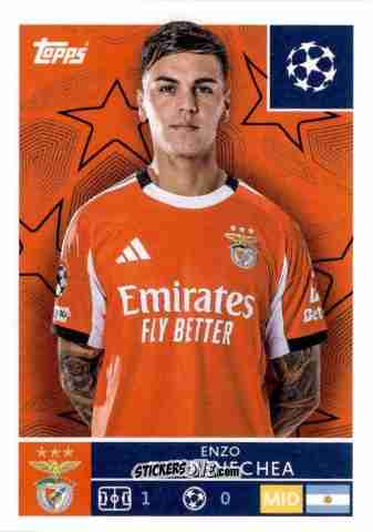 Cromo Enzo Barrenechea - UEFA Champions League 2025-2026
 n. 561 - Topps