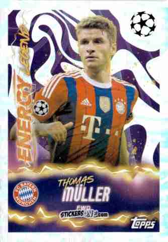 Sticker Thomas Muller - UEFA Champions League 2025-2026
 n. 571 - Topps
