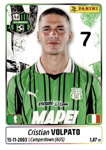 Cromo Cristian Volpato - Calciatori 2025-2026 n. 435 - Panini