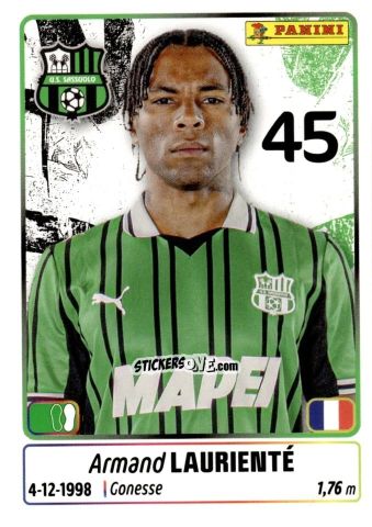 Cromo Armand Laurentie' - Calciatori 2025-2026 n. 438 - Panini