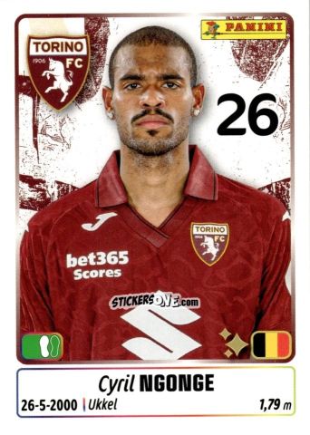 Cromo Cyril Ngonge - Calciatori 2025-2026 n. 459 - Panini