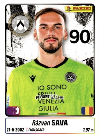 Figurina Razvan Sava - Calciatori 2025-2026 n. 463 - Panini