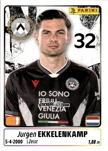 Cromo Jurgen Ekkelenkamp - Calciatori 2025-2026 n. 477 - Panini