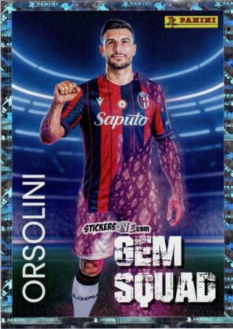 Figurina Riccardo Orsolini (Bologna) - Calciatori 2025-2026 n. 485 - Panini