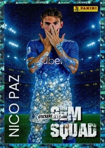 Figurina Nico Paz (Como) - Calciatori 2025-2026 n. 486 - Panini