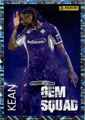 Cromo Moise Kean (Fiorentina) - Calciatori 2025-2026 n. 487 - Panini