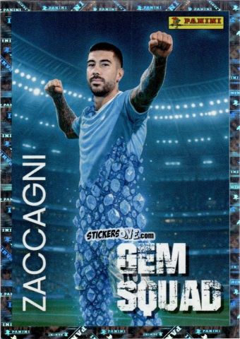 Cromo Mattia Zaccagni (Lazio) - Calciatori 2025-2026 n. 490 - Panini